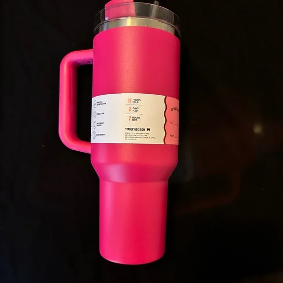 Stanley Pink Valentines 40oz tumbler
